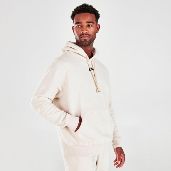 Big & Tall Nike Allover Print Club Hoodie - Picture 3 of 7